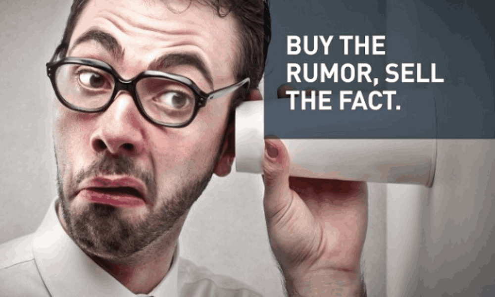 Cách giao dịch tin tức hiệu quả trong thị trường Forex cho trader mới 4 Mua tin đồn, bán tin tức
