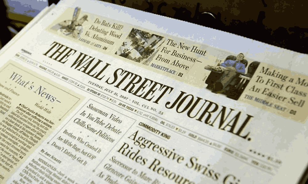 Nơi cập nhật tin tức và dữ liệu thị trường Forex nhanh chóng 2 Tạp chí Phố Wall (The Wall Street Journal) (1)