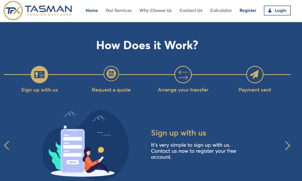 Sàn Tasman FX