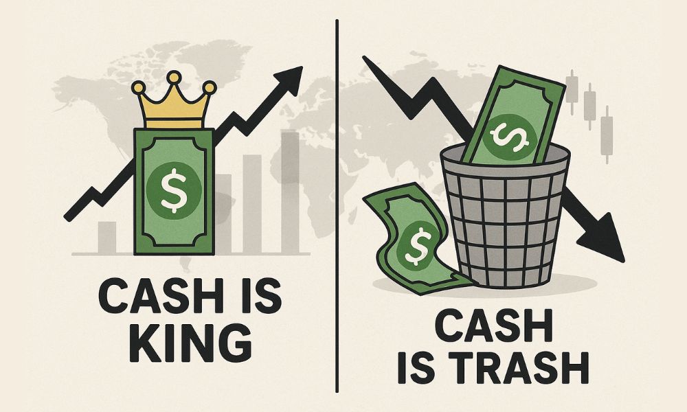 Tìm hiểu "Cash is King" và "Cash is Trash" trong Forex là gì? 13 cash is king
