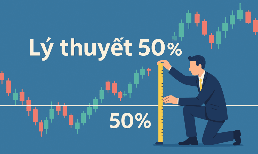 Lý thuyết 50% là gì? Ứng dụng của lý thuyết 50% trong giao dịch Forex 2 lý thuyết 50% là gì