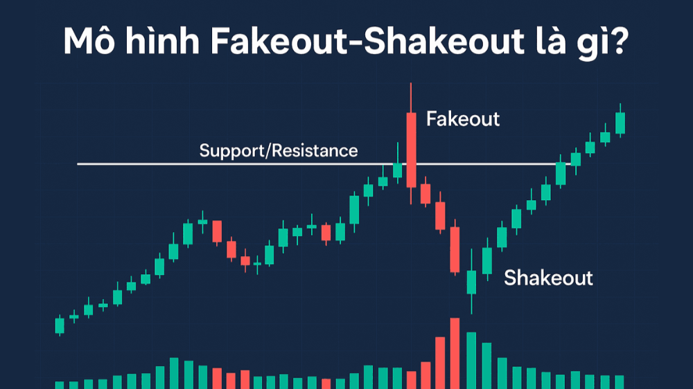 Mô hình Fakeout-Shakeout là gì? Mẹo tối ưu hóa giao dịch với mô hình này 3 mô hình fakeout-shakeout