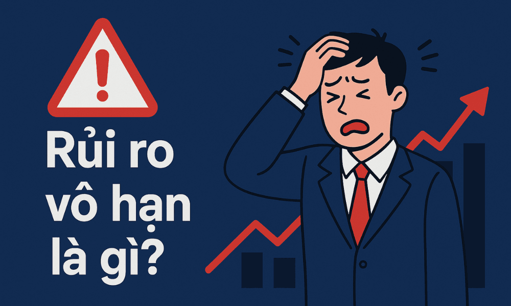 Rủi ro vô hạn là gì? Tại sao rủi ro vô hạn lại quan trọng trong giao dịch? 1 rủi vo vô hạn