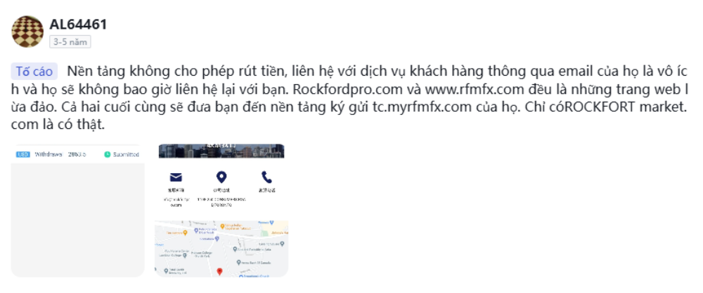 Sàn RockGlobal có uy tín không? Đánh giá sàn RockGlobal 2025 4 Nhà đầu tư nghi vấn sàn RockGlobal lừa đảo?