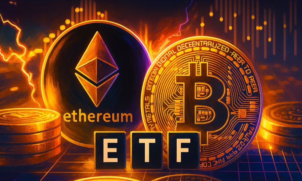 Ether hút vốn kỷ lục, Bitcoin ETF chật vật giữ nhịp 8 ether hút vốn kỷ lục, bitcoin etf chật vật giữ nhịp