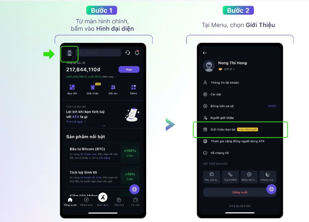 Voucher sàn ATX là gì? Săn thưởng siêu khủng lên tới 1 BTC 7 Cách lấy mã giới thiệu sàn ATX