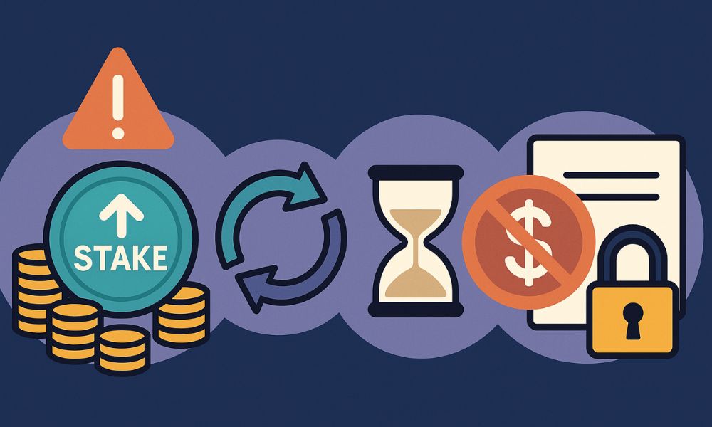 Staking là gì? TOP 3 dự án staking phổ biến hiện nay 4 Lưu ý khi sử dụng staking