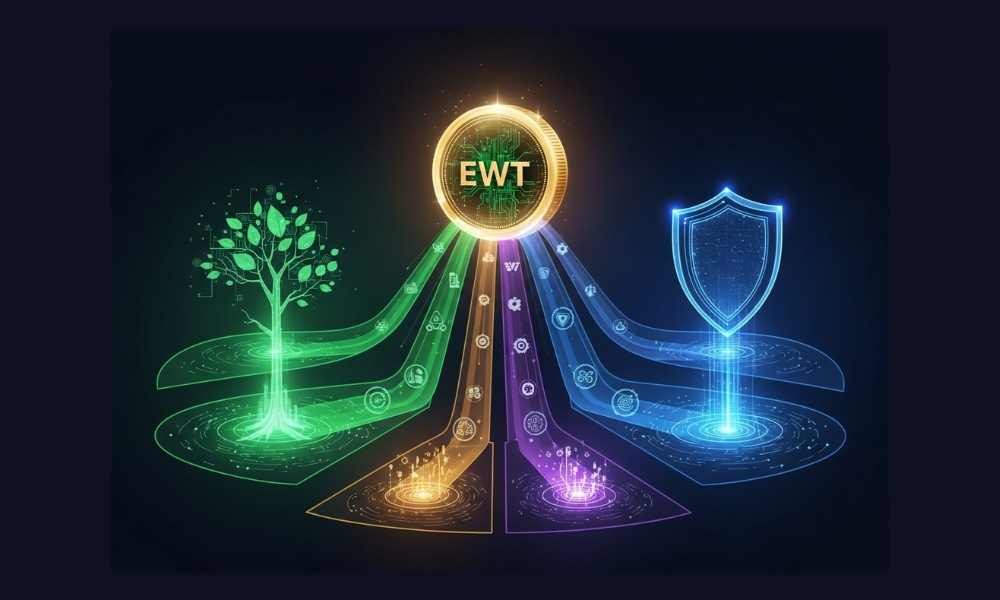 Energy Web là gì? Đánh giá EWT mới nhất 2025 4 Phân bổ token EWT: Mô hình hỗ trợ sự phát triển bền vững cho hệ sinh thái.