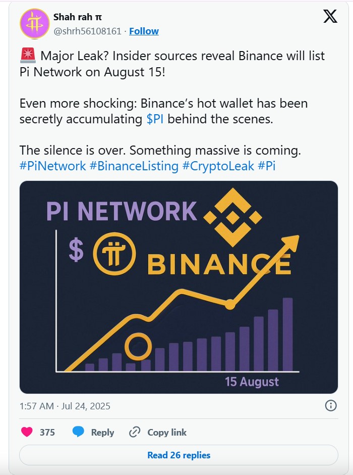 Pi Coin sắp lên Binance? Cộng đồng Pioneers "đứng ngồi không yên" 3 tin đồn pi lên binance