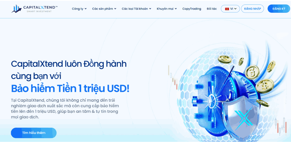 Sàn CapitalXtend có lừa đảo không? Đánh giá sàn CapitalXtend năm 2025 2 tổng quan sàn capitalxtend