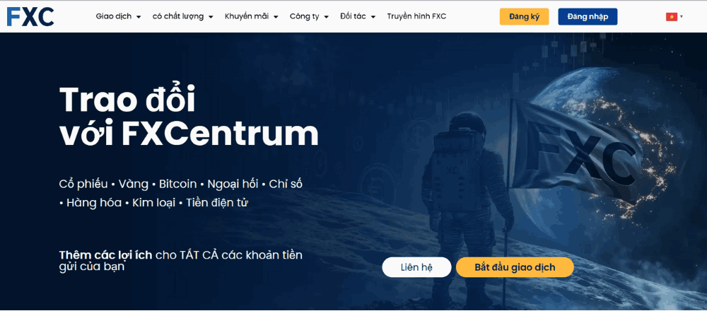 Sàn FXCentrum có uy tín không? Đánh giá sàn FXCentrum năm 2025 2 tổng quan sàn fxcentrum