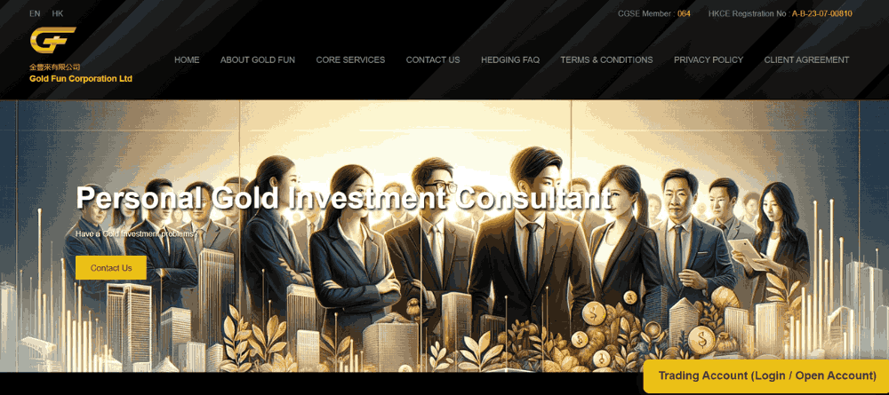 Sàn GoldFun có uy tín không? Đánh giá chi tiết sàn GoldFun năm 2025 2 tổng quan sàn goldfun
