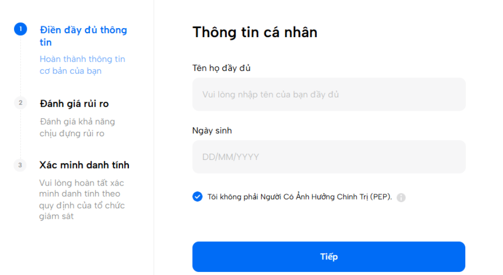 Hướng dẫn các bước mở tài khoản sàn MiTrade đơn giản 5 Nhận mã đăng ký và tạo mật khẩu