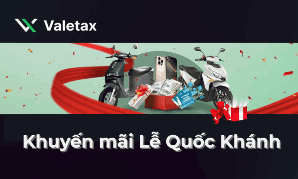 Thông báo Khuyến mãi Lễ Quốc Khánh từ sàn Valextax 2 Giới thiệu chương trình khuyến mãi