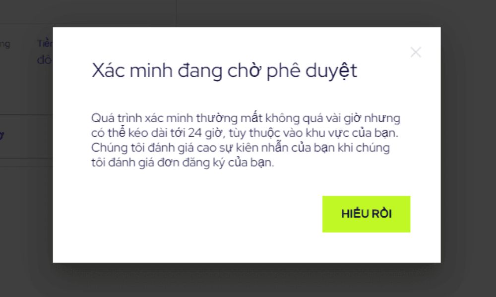 Hướng dẫn chi tiết cách mở tài khoản sàn Global Prime 2025 8 Hoàn tất mở tài khoản