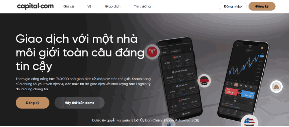 Sàn Capital.com có lừa đảo không? Đánh giá chi tiết 2 Tổng quan sàn Capital.com
