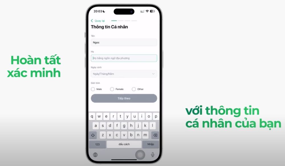 Hướng dẫn cách mở tài khoản sàn Valetax mới nhất 2025 7 Hoàn tất thông tin cá nhân
