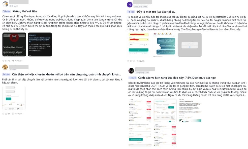 Sàn GFS Markets có uy tín không? Đánh giá sàn năm 2025 3 Phản hồi từ người dùng sàn GFS Markets