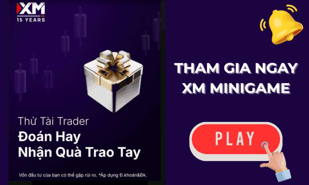 XM Minigame: THỬ TÀI TRADER – ĐOÁN HAY, QUÀ TRAO TAY! 10 tham gia xm minigame