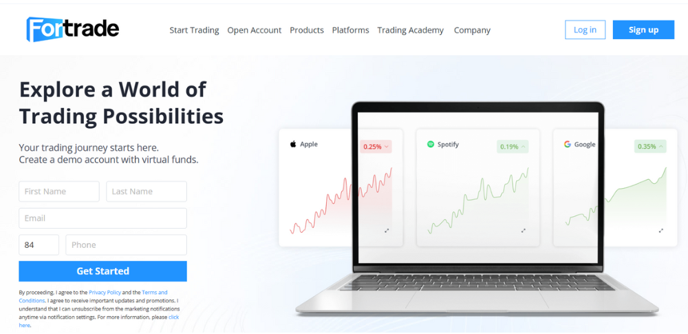 Sàn Fortrade có uy tín không? Đánh giá sàn chi tiết 2 tổng quan sàn Foretrade