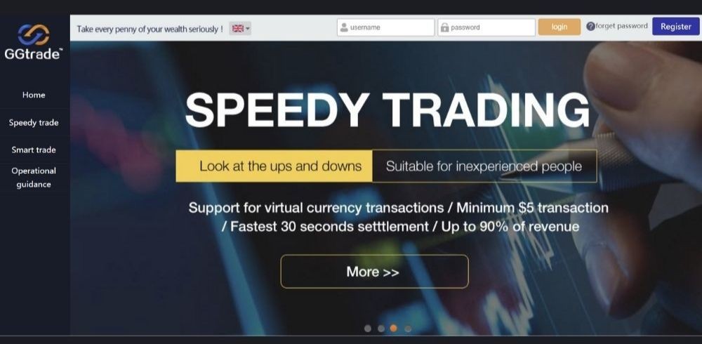 Sàn GGtrade có uy tín không? Đánh giá sàn năm 2025 2 Website sàn GGTrade