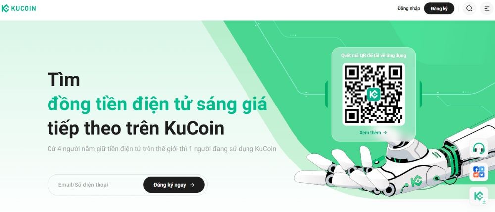 Sàn Kucoin có lừa đảo không? Đánh giá mới nhất 2025 2 Website sàn Kucoin
