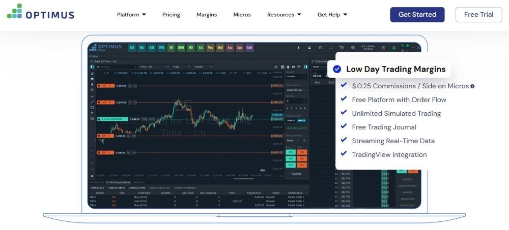 Sàn Optimus Futures uy tín không? Đánh giá sàn 2025 2 Website sàn Optimus Futures