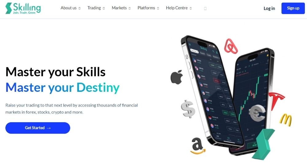 Sàn Skilling có lừa đảo không? Đánh giá sàn năm 2025 2 Website sàn Skilling