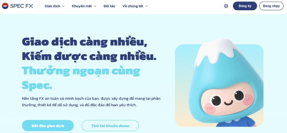 Sàn Spec FX có lừa đảo không? Đánh giá sàn năm 2025 2 Website sàn Spec FX