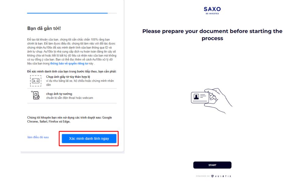 Hướng dẫn mở tài khoản sàn SAXO mới nhất năm 2025 7 Xác minh danh tính sàn Saxo