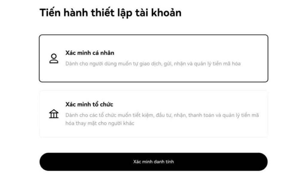 Hướng dẫn chi tiết cách đăng ký tài khoản sàn OKX đơn giản 9 Xác minh danh tính của bạn