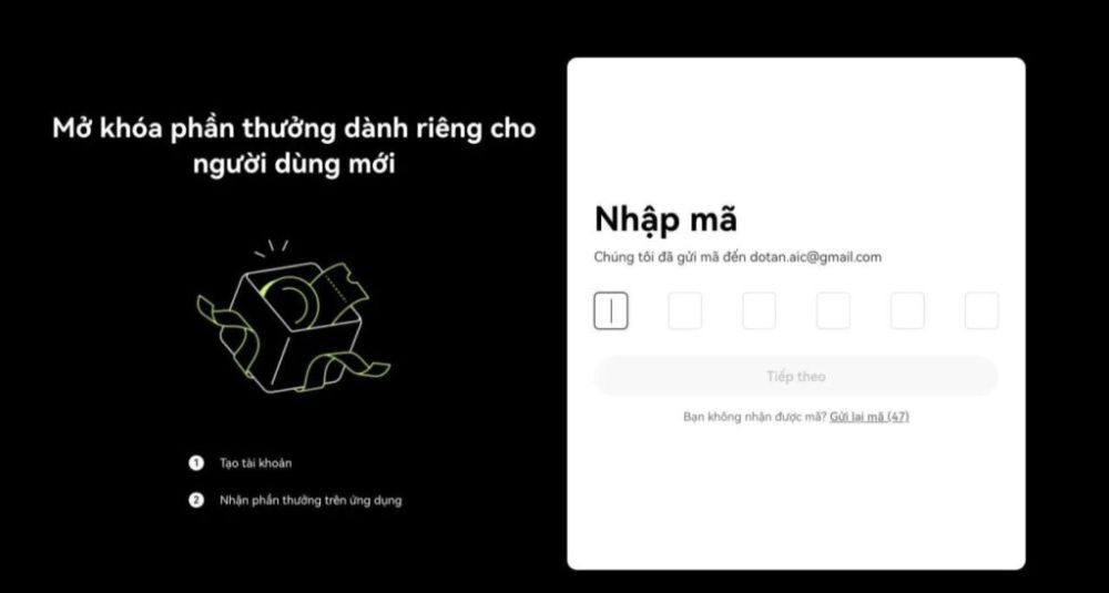 Hướng dẫn chi tiết cách đăng ký tài khoản sàn OKX đơn giản 4 Xác minh email