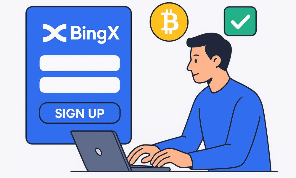 Hướng dẫn cách đăng ký tài khoản sàn BingX năm 2025 6 đăng ký tài khoản sàn bingx