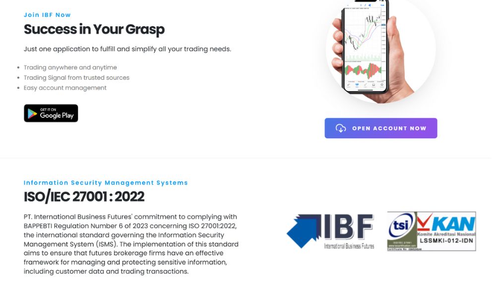 Sàn IBF có uy tín không? Đánh giá chi tiết sàn IBF năm 2025 4 nền tảng giao dịch tại sàn ibf