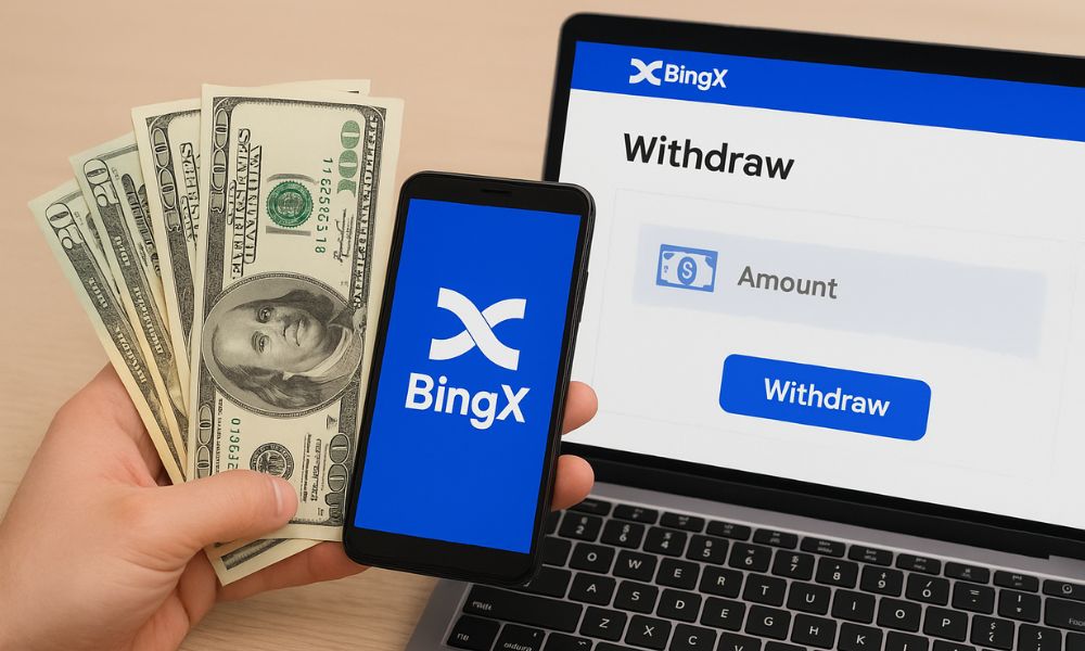 Hướng dẫn rút tiền từ sàn BingX mới nhất năm 2025 4 rút tiền từ sàn bingx