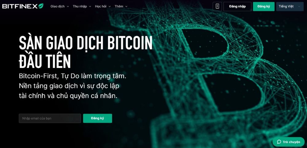 Sàn Bitfinex có lừa đảo không? Đánh giá mới nhất 2025 2 Website sàn Bitfinex