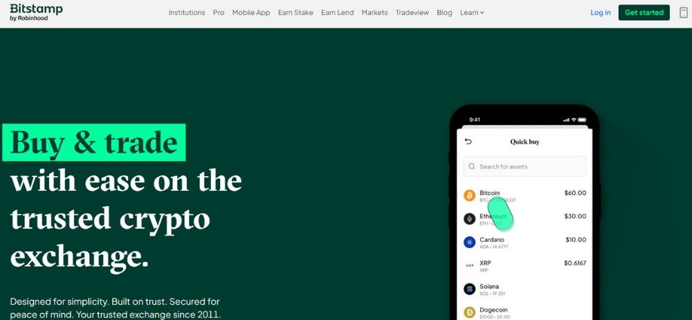 Sàn Bitstamp có lừa đảo không? Đánh giá mới nhất 2025 2 Website sàn Bitstamp