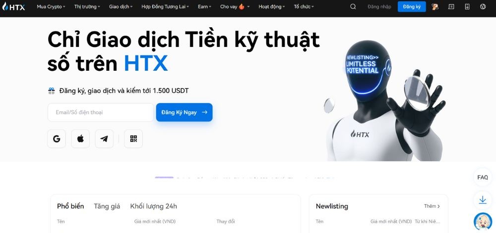 Sàn HTX có lừa đảo không? Đánh giá mới nhất năm 2025 2 Website sàn HTX