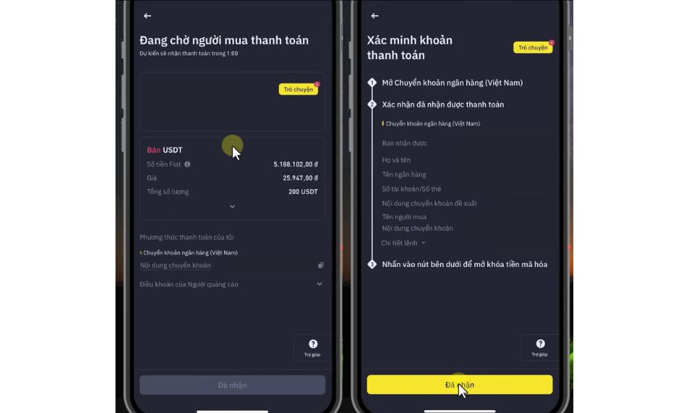 Hướng dẫn cách rút tiền từ sàn Binance mới nhất 2025 10 Xác nhận đã nhận được tiền