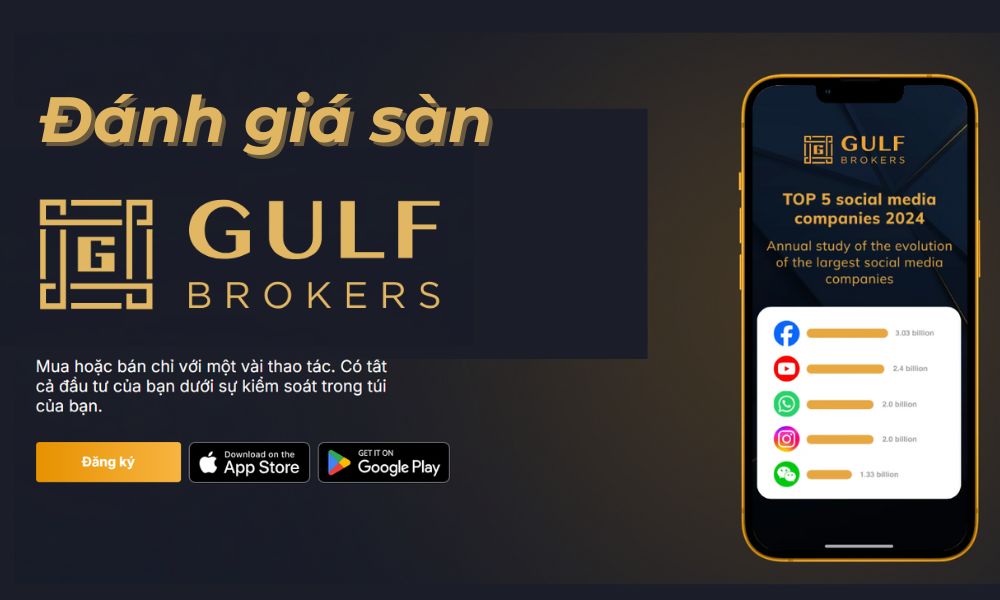 Sàn Gulf Brokers có uy tín không? Đánh giá chi tiết sàn 5 Đánh giá sàn gulf brokers
