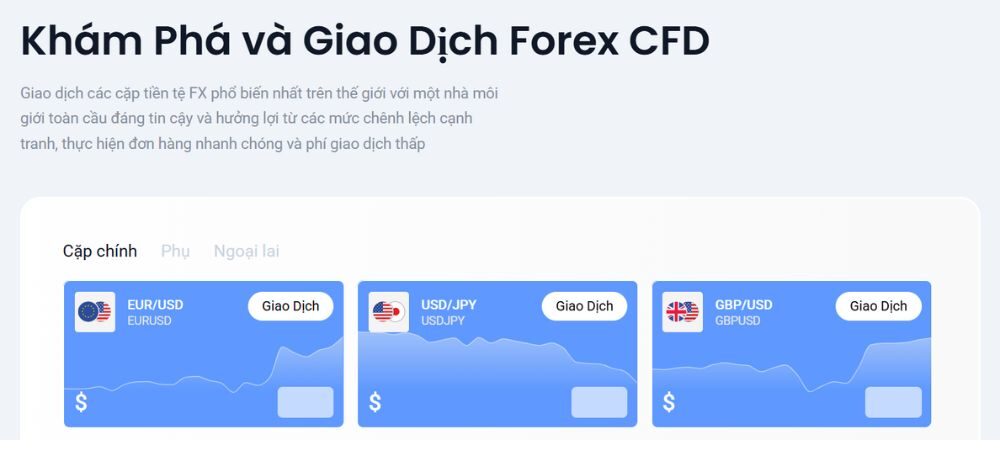 Sàn Xtrade có uy tín không? Đánh giá chi tiết sàn Xtrade 2025 3 các sản phẩm tại sàn xtrade