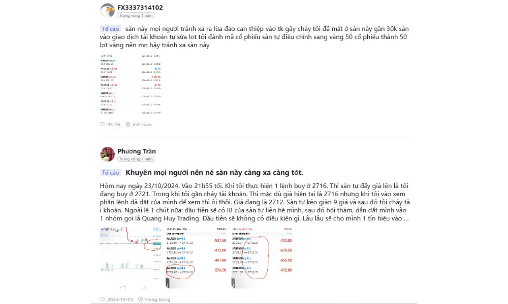 Sàn Atlanta Capital Markets có uy tín không? Đánh giá sàn 3 các tố cáo lừa đảo từ nhà đầu tư