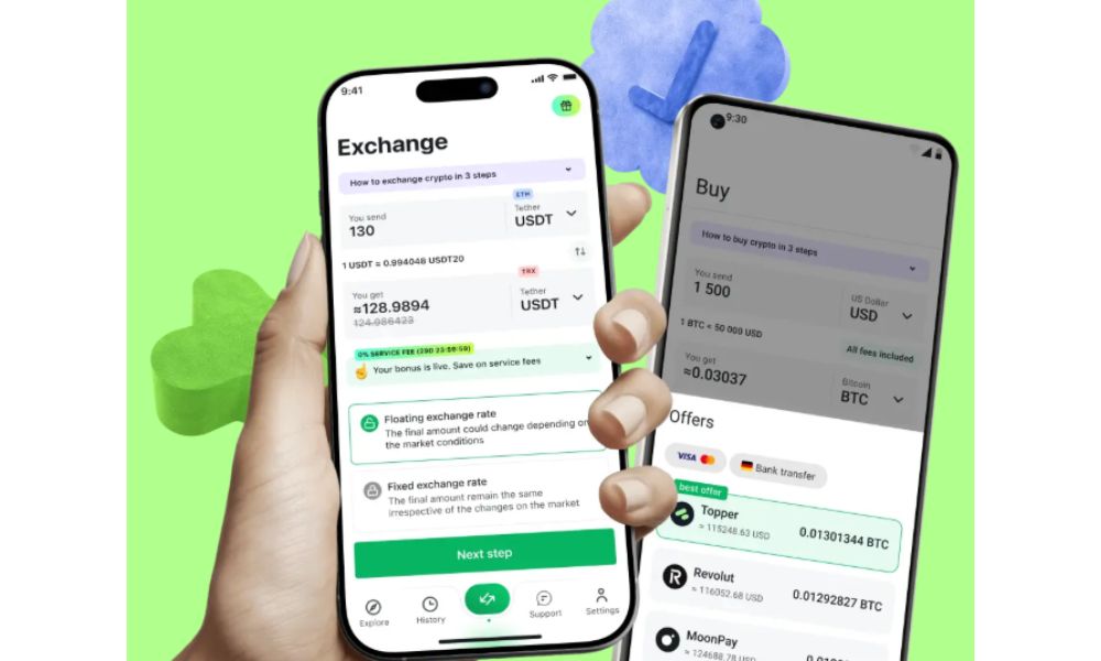 Sàn Changelly có uy tín không? Đánh giá mới nhất 2025 3 Giao dịch trên sàn Changelly