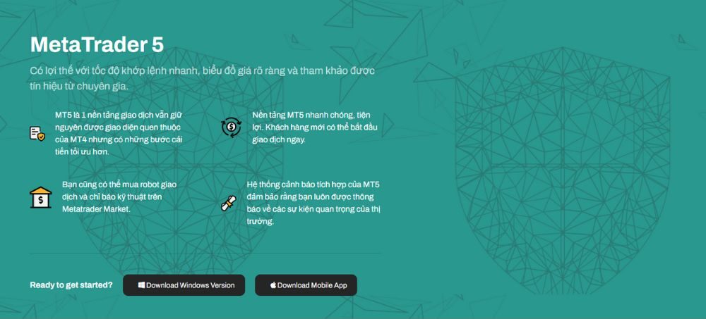 Sàn VCP Markets có uy tín không? Đánh giá sàn năm 2025 4 giới thiệu nền tảng giao dịch mt5