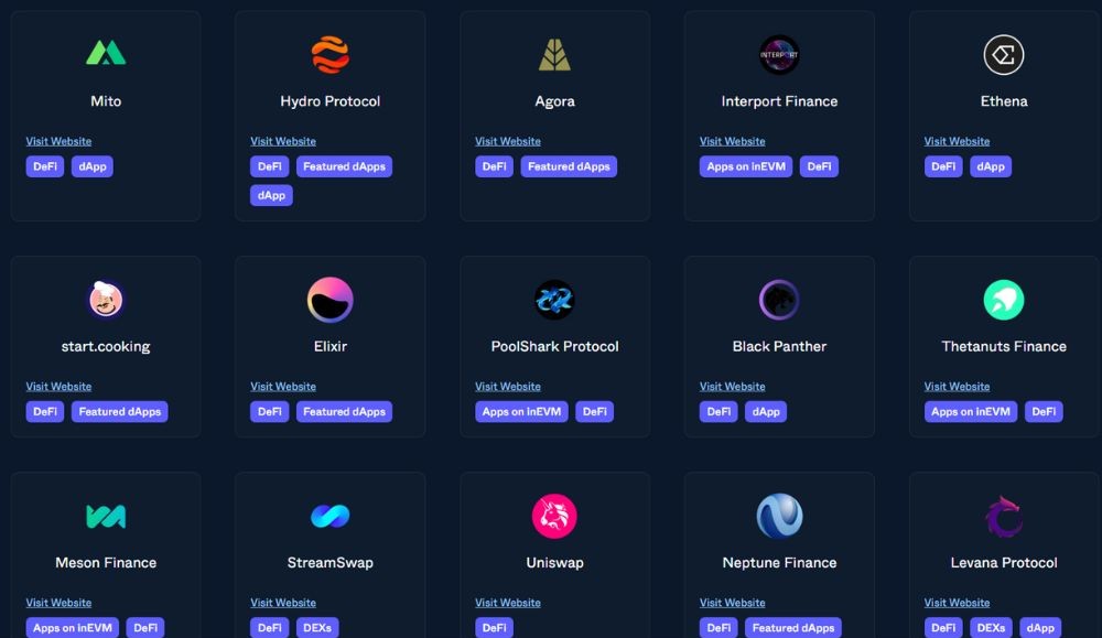 Injective là gì? Tổng quan về token INJ mới nhất 2026 3 Hệ sinh thái Injective