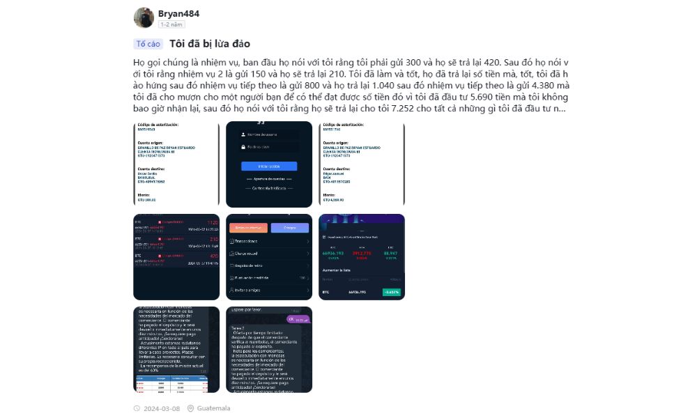 Sàn ATC Brokers có uy tín không? Đánh giá chi tiết sàn 2025 4 "nhiệm vụ lừa đảo" của sàn