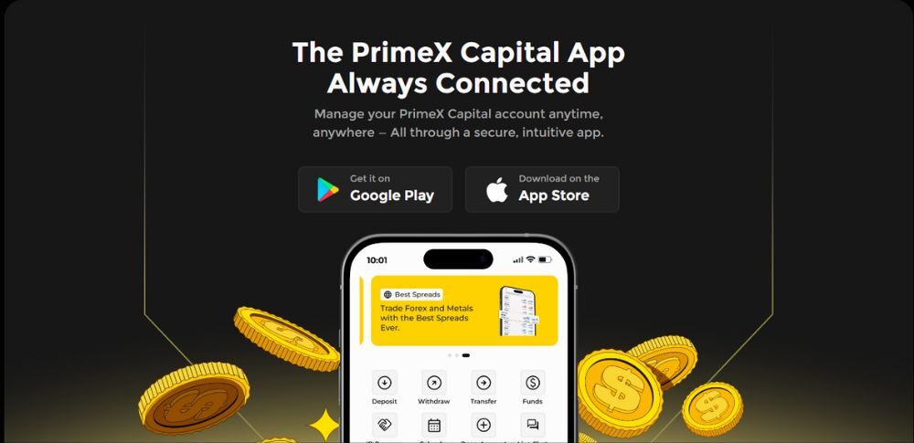 Sàn PrimeX Capital có uy tín không? Đánh giá sàn năm 2025 3 primex app