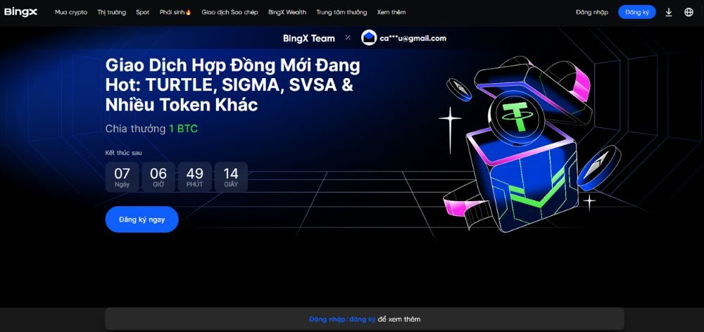 Giao dịch hợp đồng mới đang Hot trên BingX nhận thưởng lên đến 1 BTC 2 Thông tin sự kiện Giao dịch hợp đồng mới đang Hot trên BingX