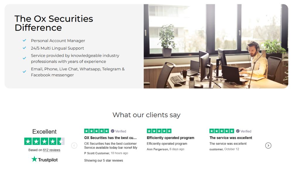 Sàn Ox Securities có lừa đảo không? Đánh giá sàn năm 2025 2 tổng quan sàn ox securities