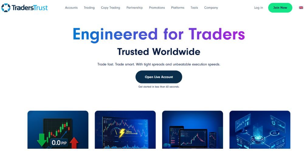 Sàn Traders Trust có uy tín không? Đánh giá chi tiết sàn 2 tổng quan về sàn traders trust